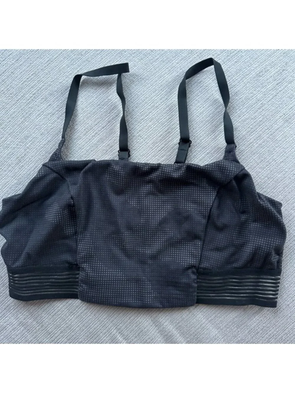 All in Motion Sports Bra Women’s M Black Workout Activewear